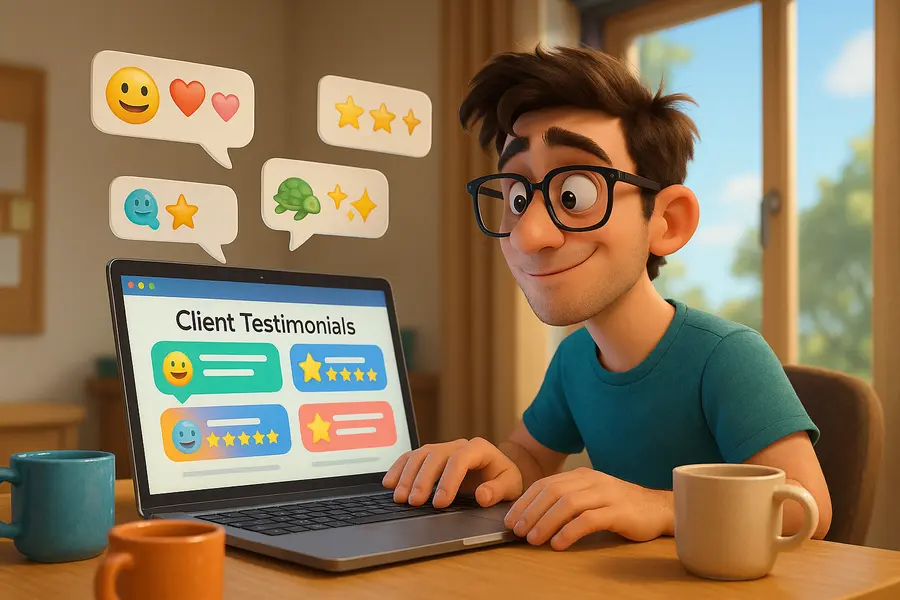Client Testimonials Win Jobs