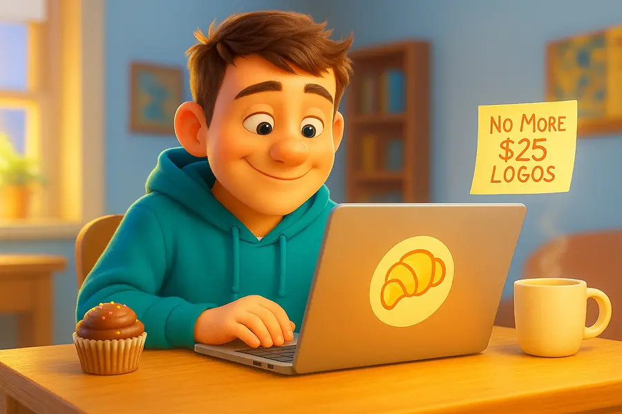 How to Start Freelancing Tyler’s $25 Logo Meltdown