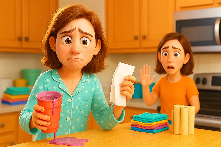 Reusable Products That Save Money Over Time Abby vs. The Paper Towel Empire